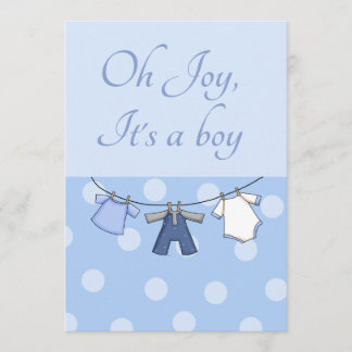 Alegría, son las invitaciones a la ducha para niño