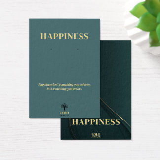 Alegría Tarjeta de visualización de joyas de veran