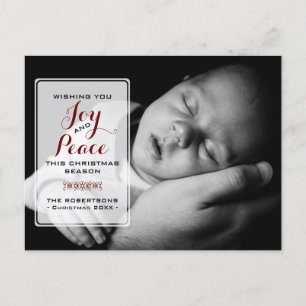 Alegría y paz - foto de los deseos del navidad -