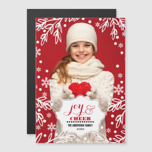 Alegría y Salud. Tarjetas magnéticas de fotos para