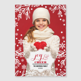 Alegría y Salud. Tarjetas magnéticas de fotos para