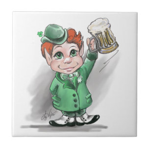 ¡Alegrías del irlandés! Teja