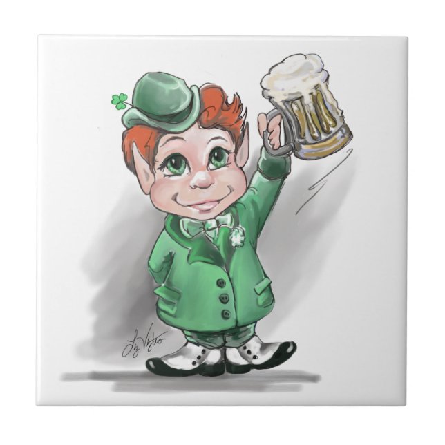 ¡Alegrías del irlandés! Teja (Frente)