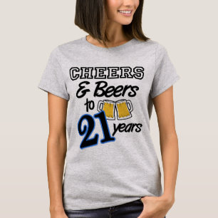 Alegrías y cervezas a 21 años de camisa del