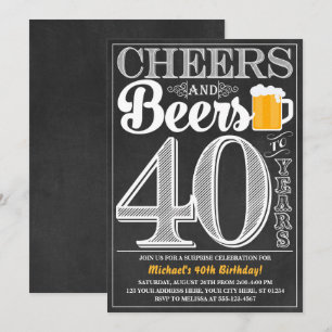 Alegrías y cervezas a 40 años de invitación del