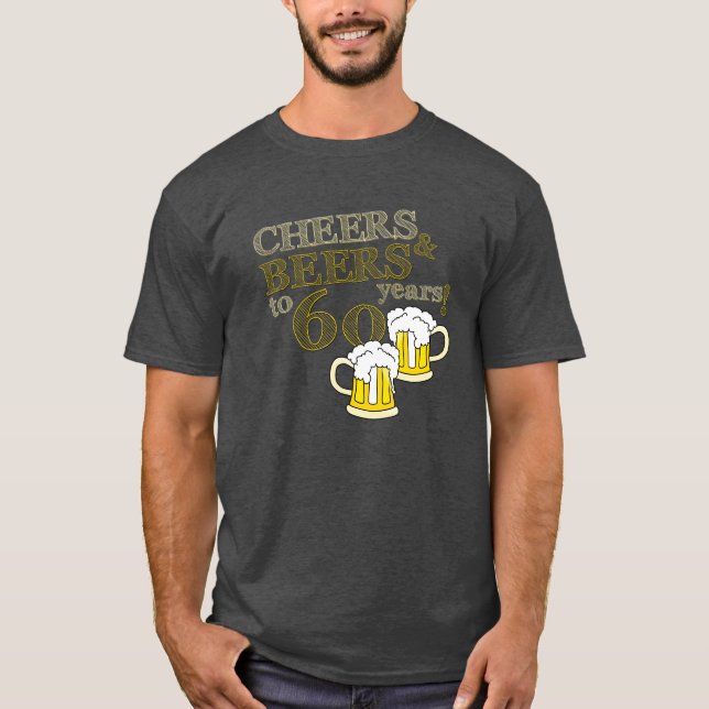 ALEGRÍAS y CERVEZAS a 60 años de camiseta del (Anverso)