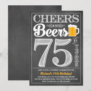 Alegrías y cervezas a 75 años de invitación del