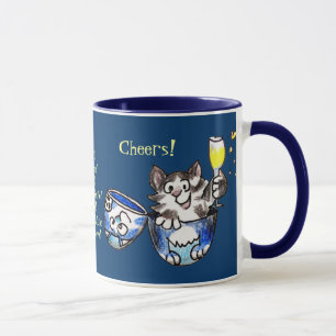 ¡Alegrías! ¡Zdorov'ya del Na! Celebre la taza d