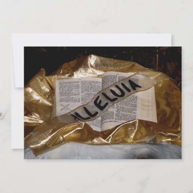 Aleluia (Biblia y Sash) (Anverso)