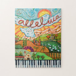 Aleluya Paisaje Musical Rompecabezas