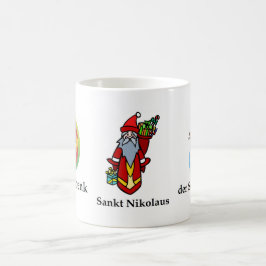 Alemán de la taza del navidad