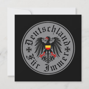 Alemán/Deutschland Forever/águila/cruz de hierro