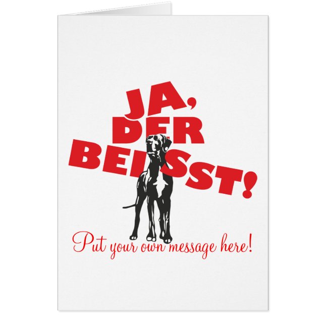 Alemán: Perro (Frente)