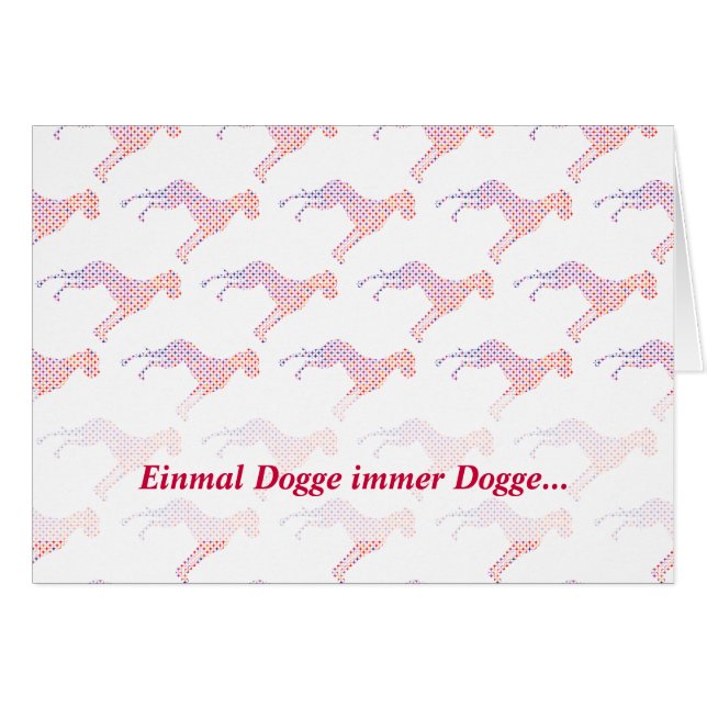 Alemán: Perro (Anverso (Horizontal))