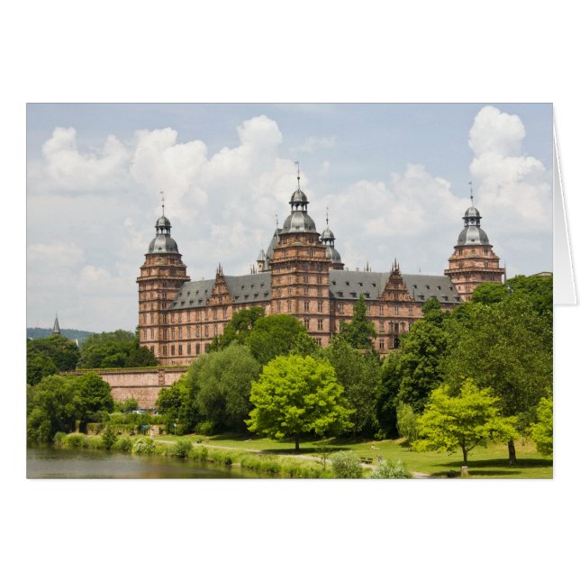 Alemania, Baviera, Bayern, Aschaffenburg. Castillo (Anverso (Horizontal))
