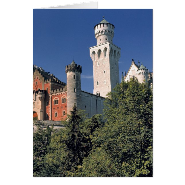 Alemania, Baviera, Castillo de Neuschwanstein. (Frente)