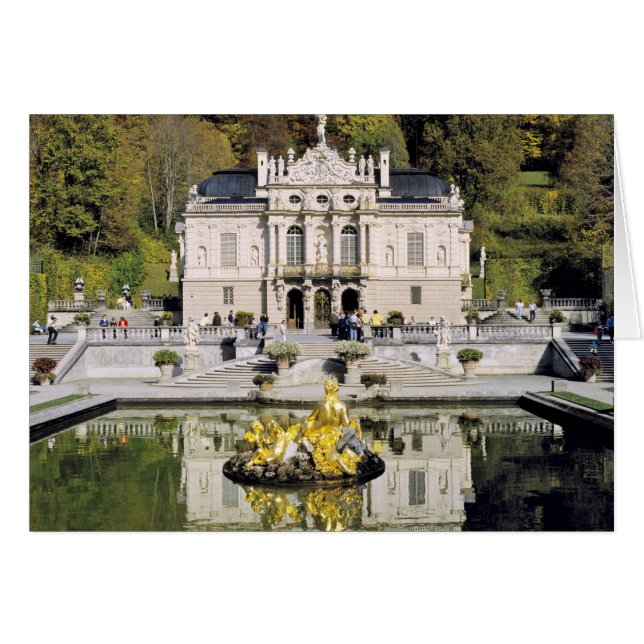 Alemania, Baviera, Castillo Linderhof. Linderhof (Anverso (Horizontal))