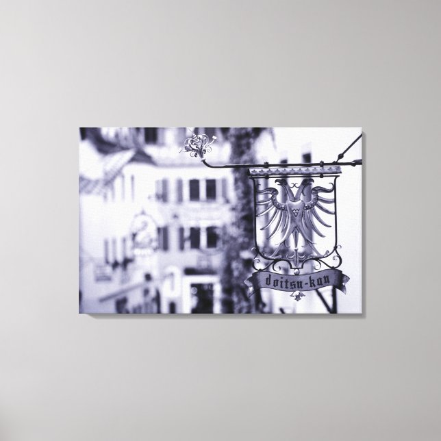 Alemania, Baviera, Rottenburg. Señal de hotel (Anverso)