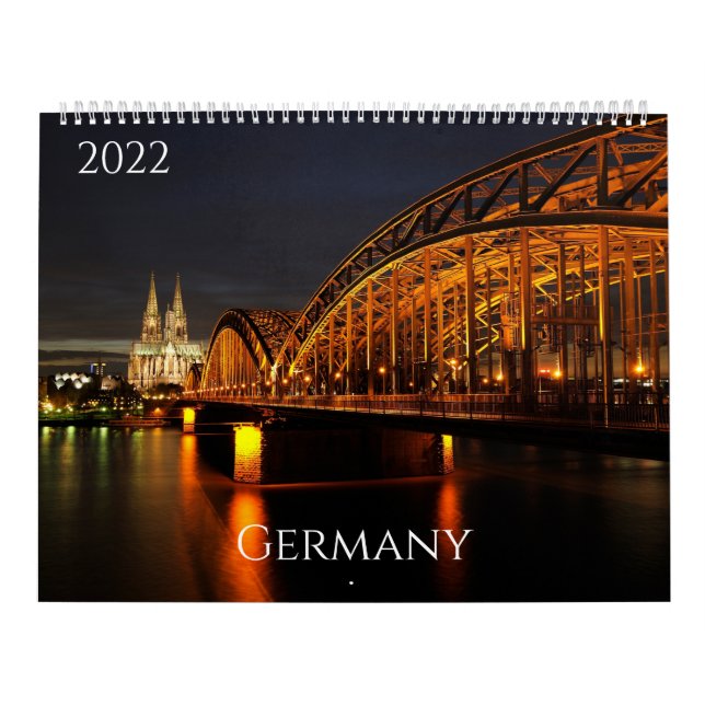 Alemania en imágenes calendario grande de dos pági (Tapa)