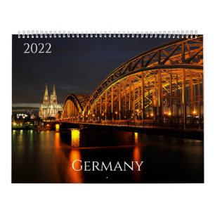 Alemania en imágenes calendario grande de dos pági