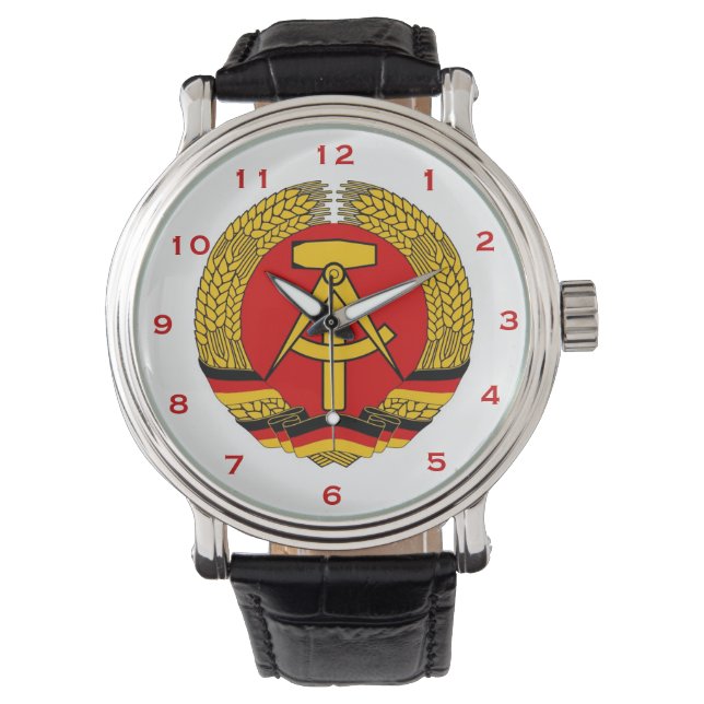 Alemania Oriental* Reloj de pulsera (Anverso)