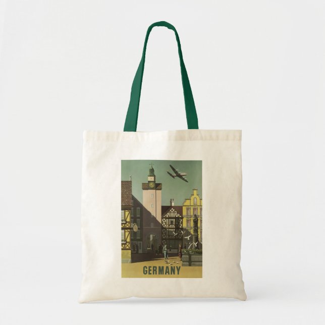 ALEMANIA Vintage Bolsos de viaje (Frente)