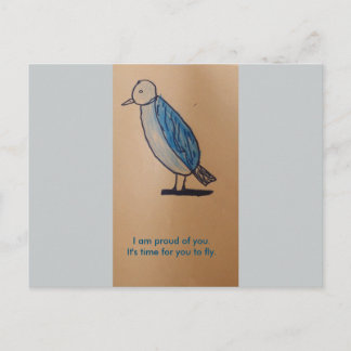 Alentar la tarjeta postal