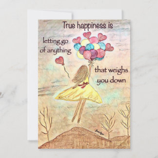 Alentar notecard Tarjetas de felicitación de la fe