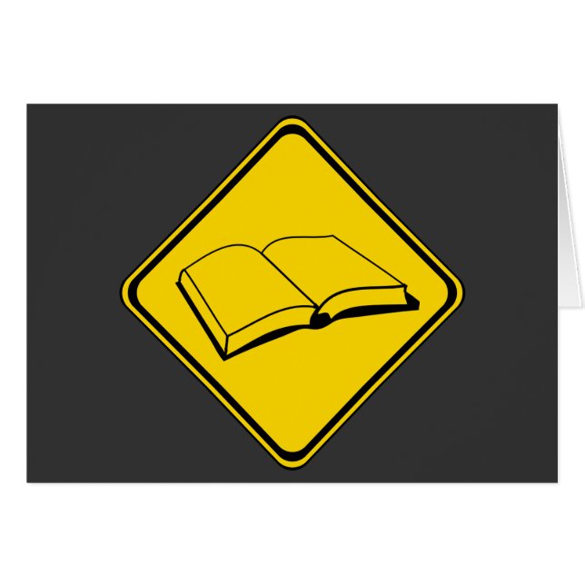 Alerta: ¡Libros por delante! (Anverso (Horizontal))