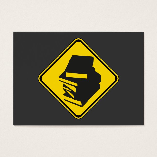 Alerta: ¡Libros por delante! (Frente)