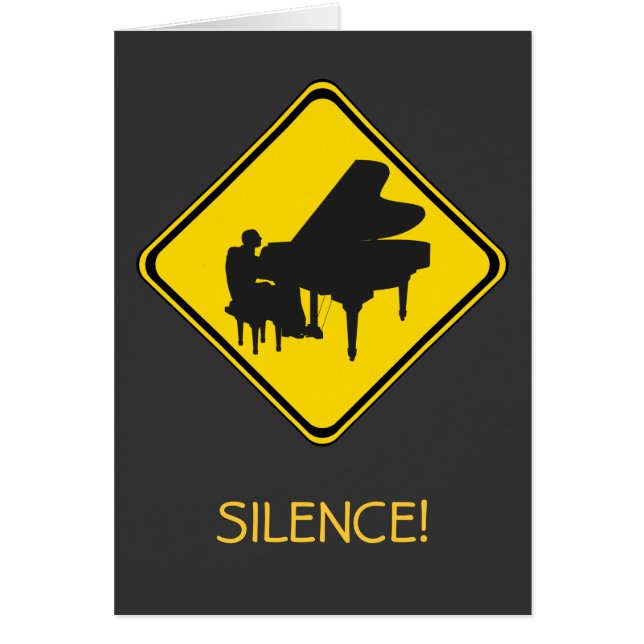 Alerta: Piano Jugador Atrás! (Frente)