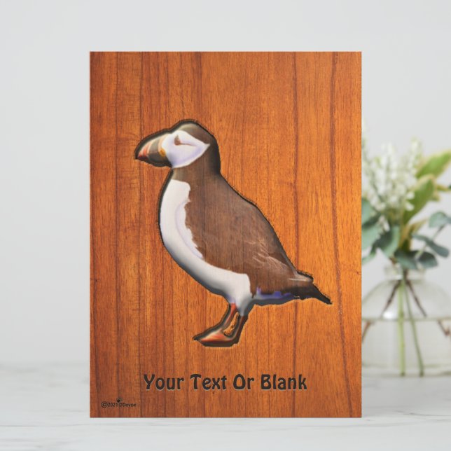 Aleta atlántica tallada (Anverso de pie)