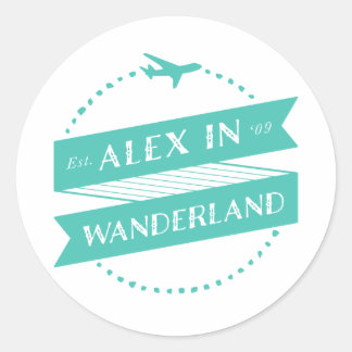 Alex en Pegatinas de Wanderland