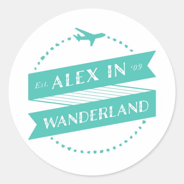 Alex en Pegatinas de Wanderland (Anverso)