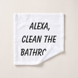 Alexa, limpia el baño