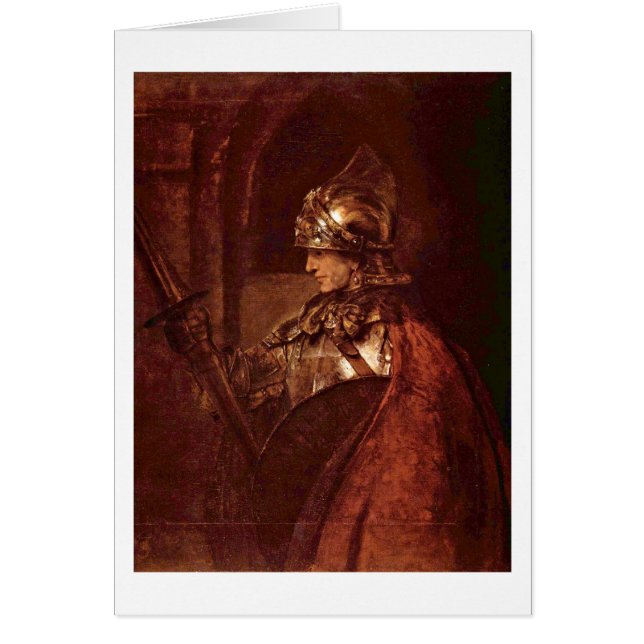 Alexander el grande de Rembrandt Van Rijn (Frente)