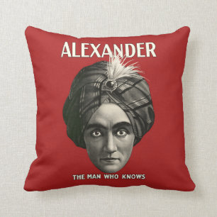 Alexander el hombre que sabe - almohada