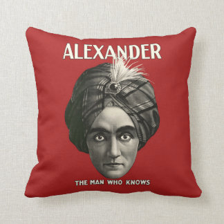 Alexander el hombre que sabe - almohada