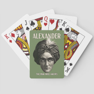 Alexander - El hombre que sabe - Jugando cartas