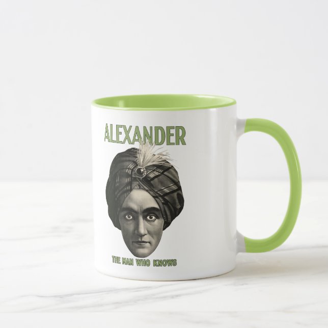 Alexander - el hombre que sabe la taza (Derecha)