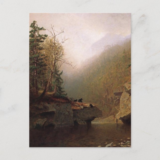 Alexander Helwig Wyant, tarjeta postal de tres oso (Anverso)