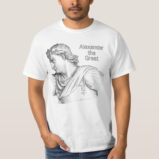 Alexander la gran camiseta (Anverso)