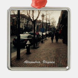 Alexandría, ornamento del navidad de la foto de l