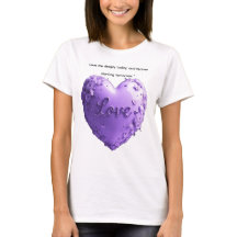 AlexDizaine "Amor Eterno" Camiseta de Corazón Lava