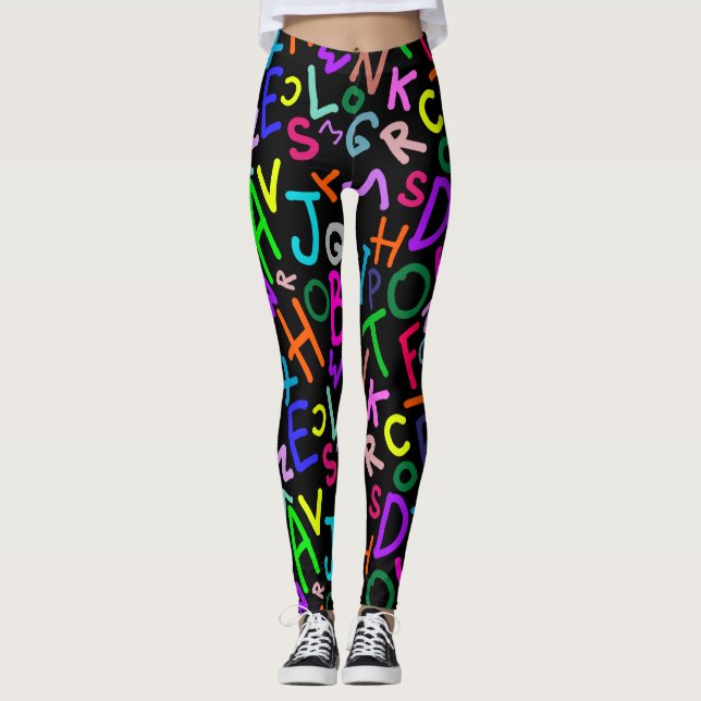 Alfabet Fun Leggings (Anverso)