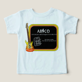 Alfabeto ABCD AC/DC Spoof T
