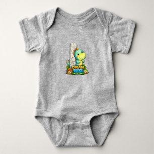 Alfabeto Dino “I” Bodysuit de Jersey para Bebé