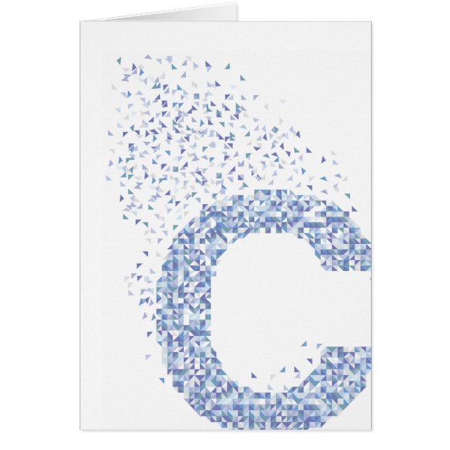 Alfabeto geométrico - C (Frente)