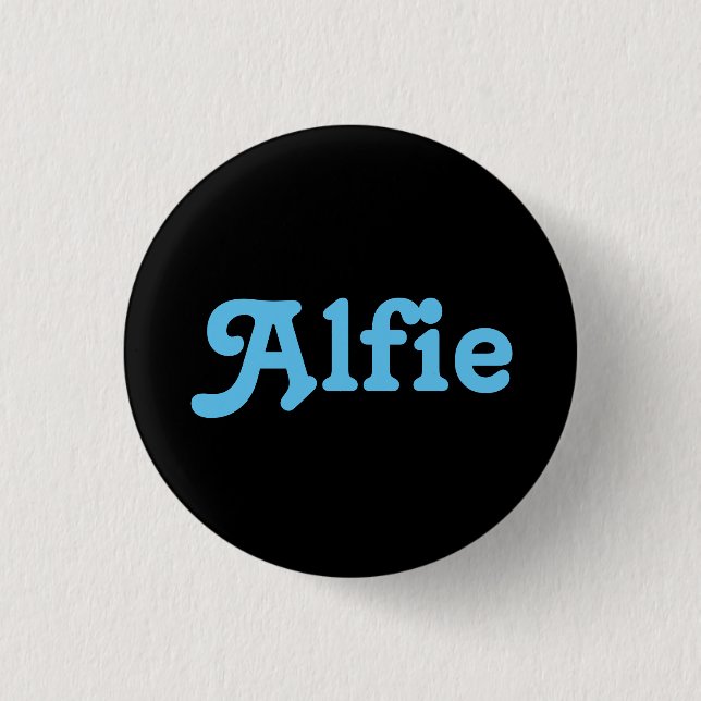 Alfie de botón (Anverso)
