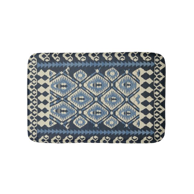 Alfombra azul persa turca oriental (Anverso)